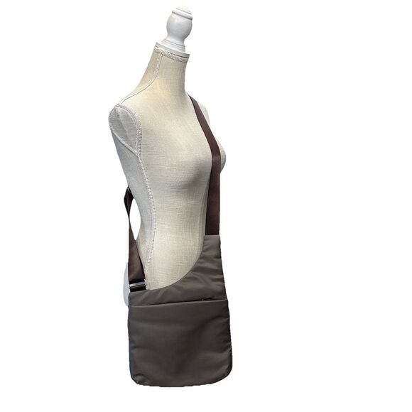 Hedgren Inner City Fate RFID Crossbody Bag Sepia Brown Adjustable Strap Travel - Picture 2 of 15